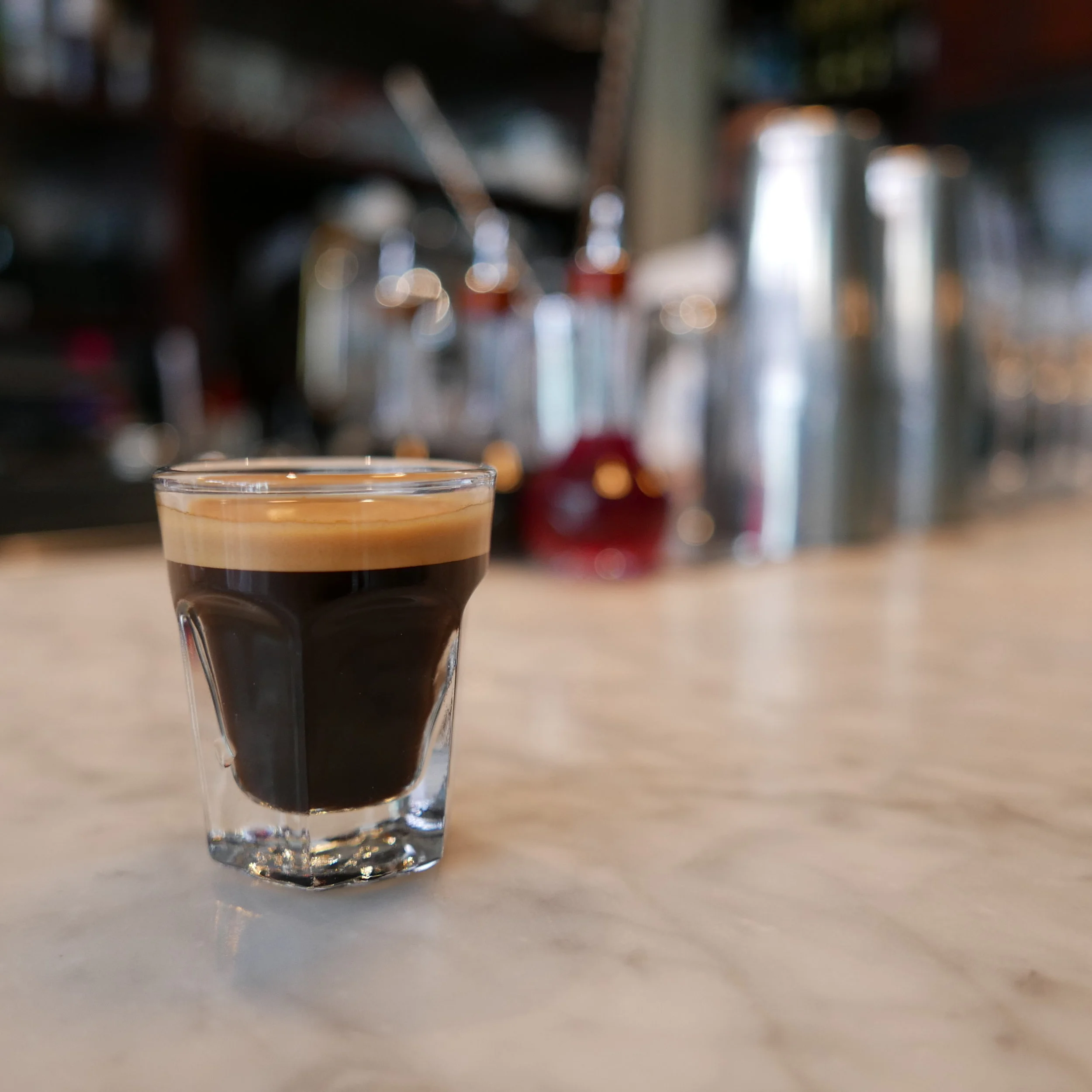 Bar Termini £1 Espresso stood at Bar