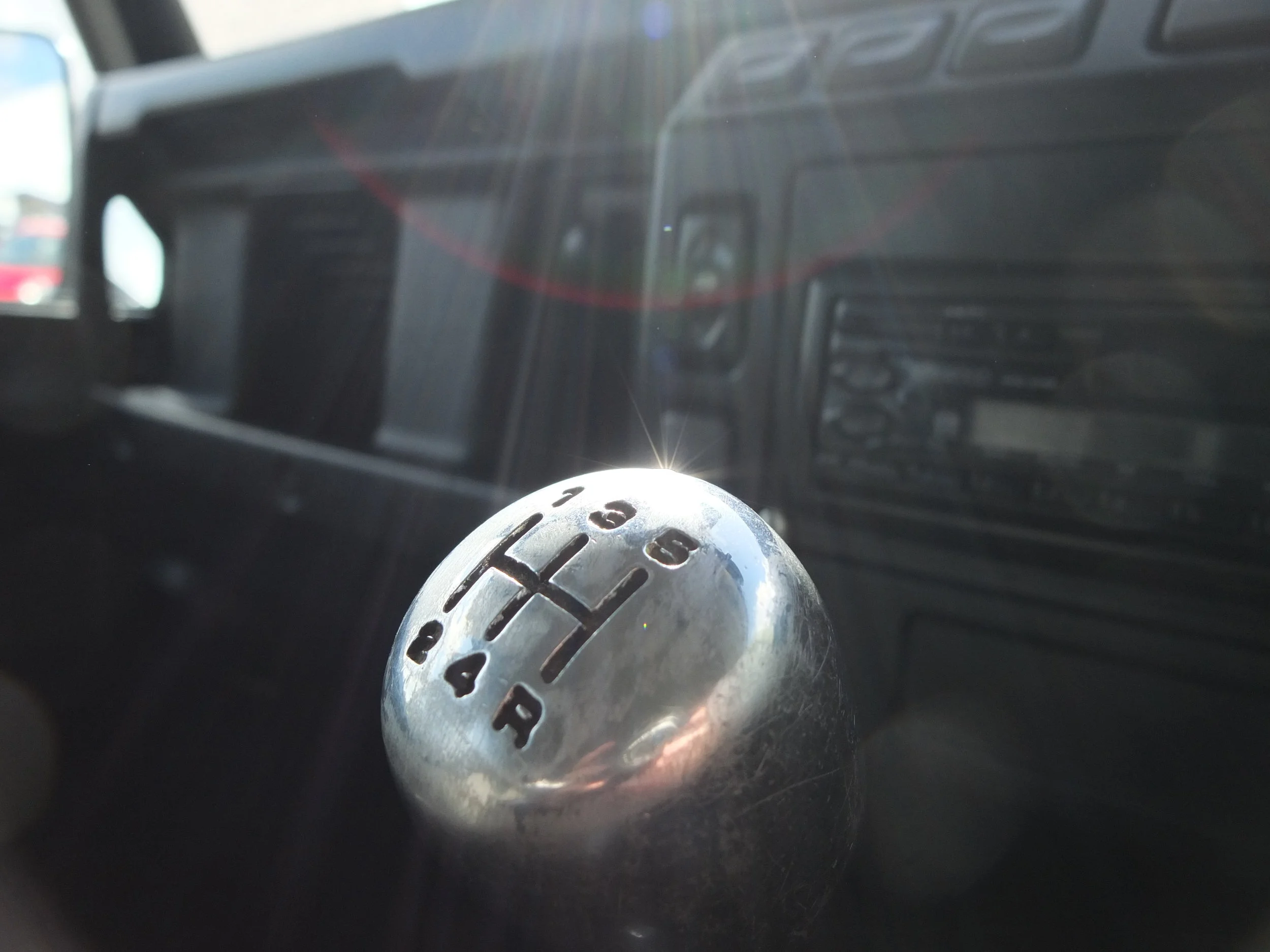 Land Rover Defender Gear Change
