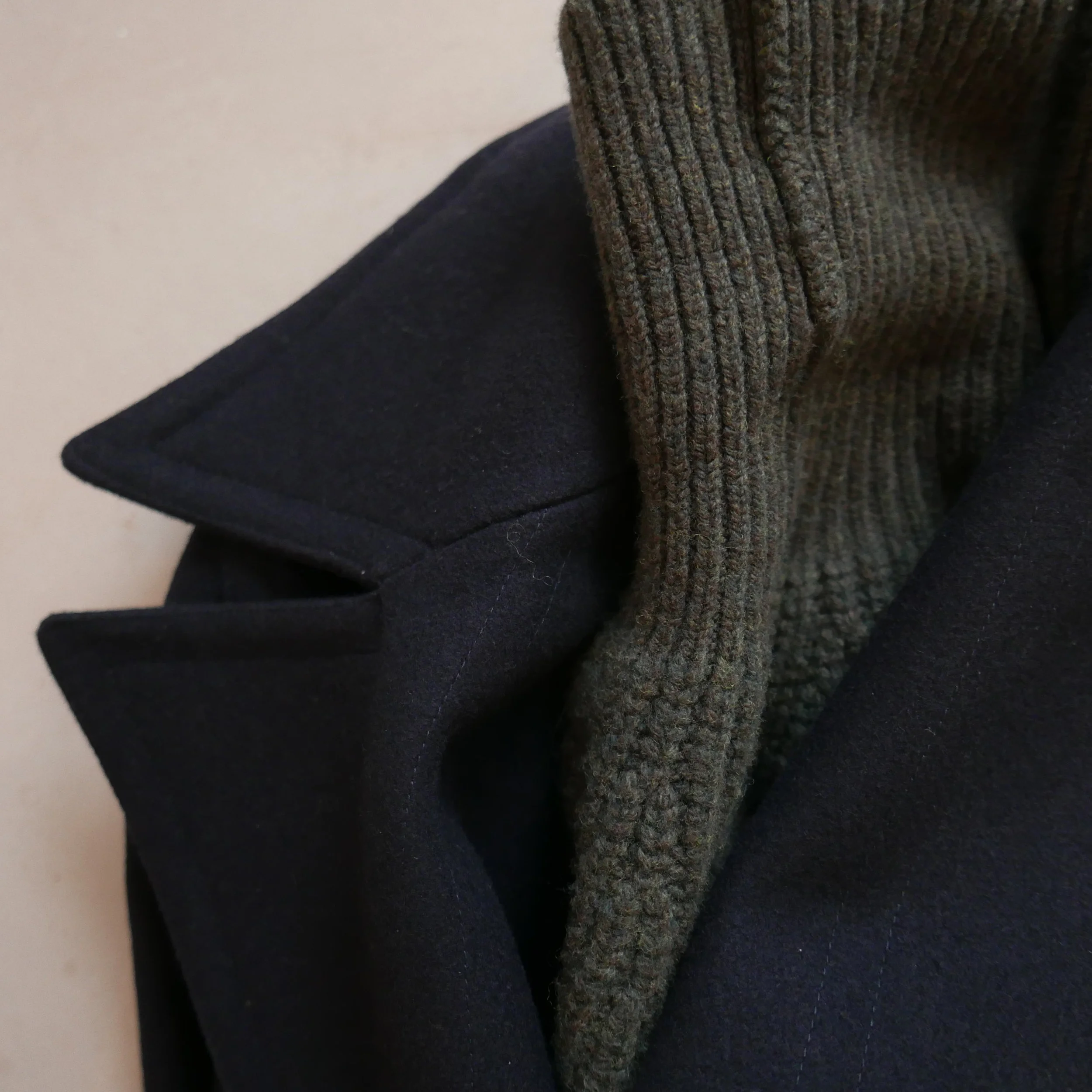 Private White Peacoat