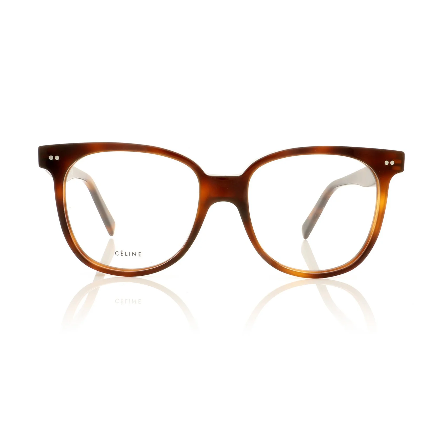 CELINE- CL50010I Optical £240 (Sold out) COLOUR 53 Tortoise CATEGORY Opticals MATERIAL Acetate SHAPE Square