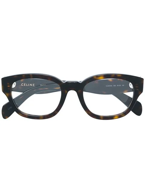 CELINE- CL50006I Optical £270 (Sold out) COLOUR Tortoise CATEGORY Opticals MATERIAL Acetate SHAPE Square