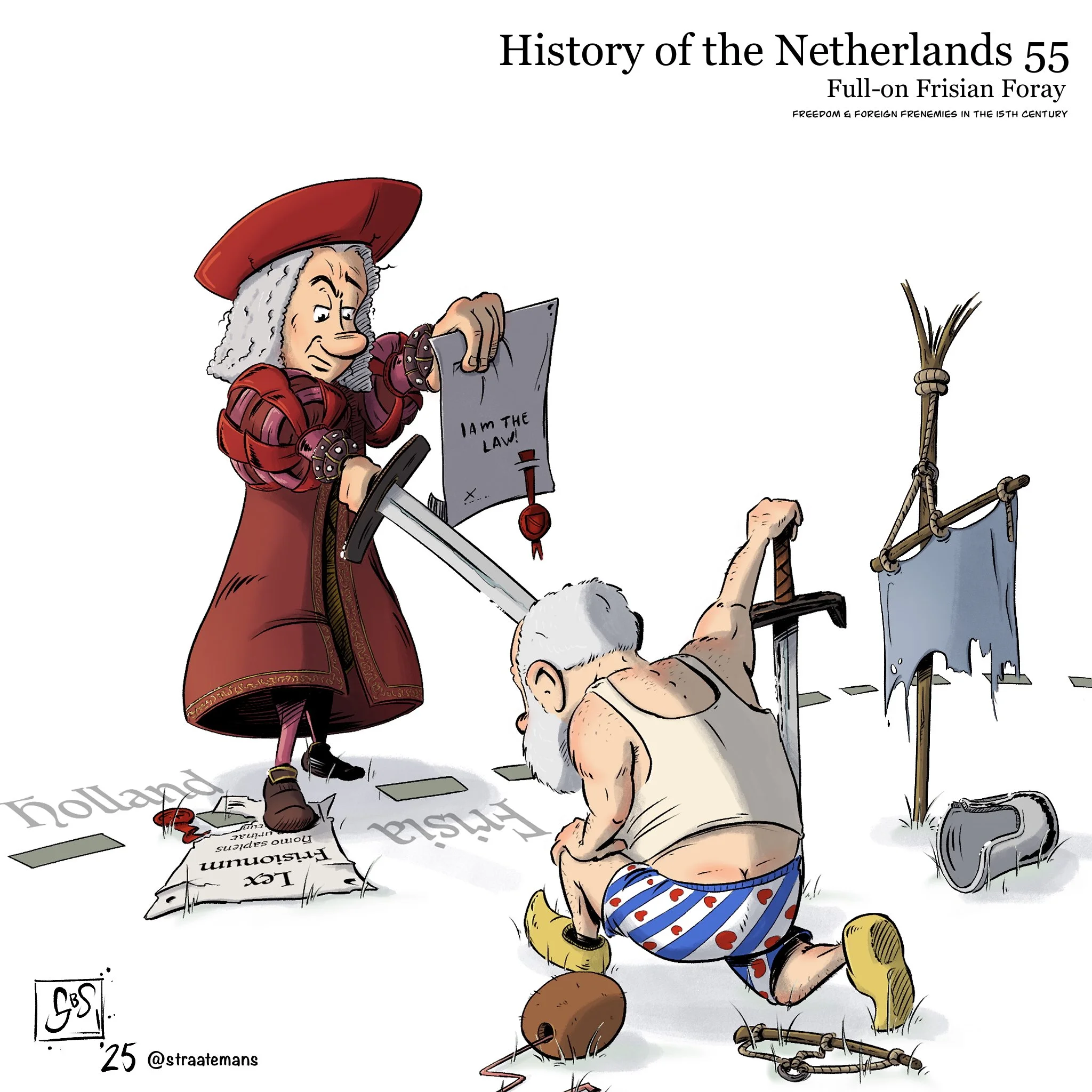 Episode 55: Full-on Frisian Foray: Freedom &amp; Foreign Frenemies in the 15th Century