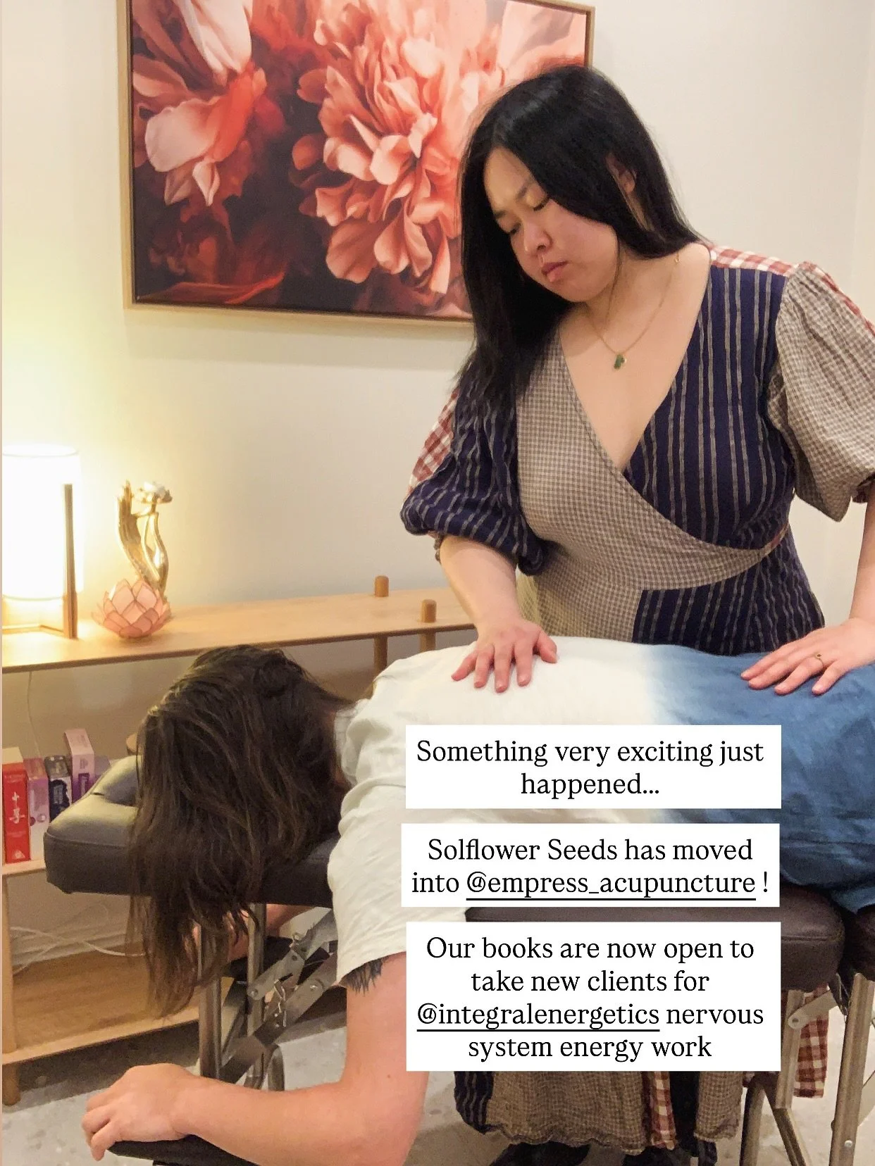 🌷Solflower Seeds clinic is now open! We are beyond excited to announce we have joined the radiant team @empress_acupuncture in Upper Ferntree Gully 🌿

I simply cannot wait to share with you how this modality has changed my life in every way. Never 