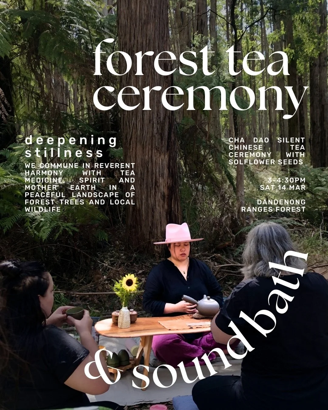 🍂Tea Ceremony &bull; A soft landing 🪽

A safe refuge for introverts, sensitives and empaths to gather in shared silence. A place where your silent presence is honoured - just as it is. A place of reverence to drop your masks and acknowledge the spi