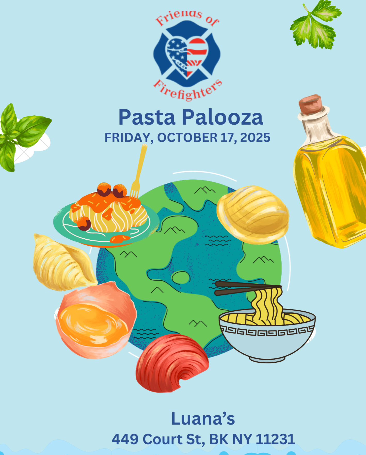 Pasta Palooza Firehouse Cook-Off at Luana'a!