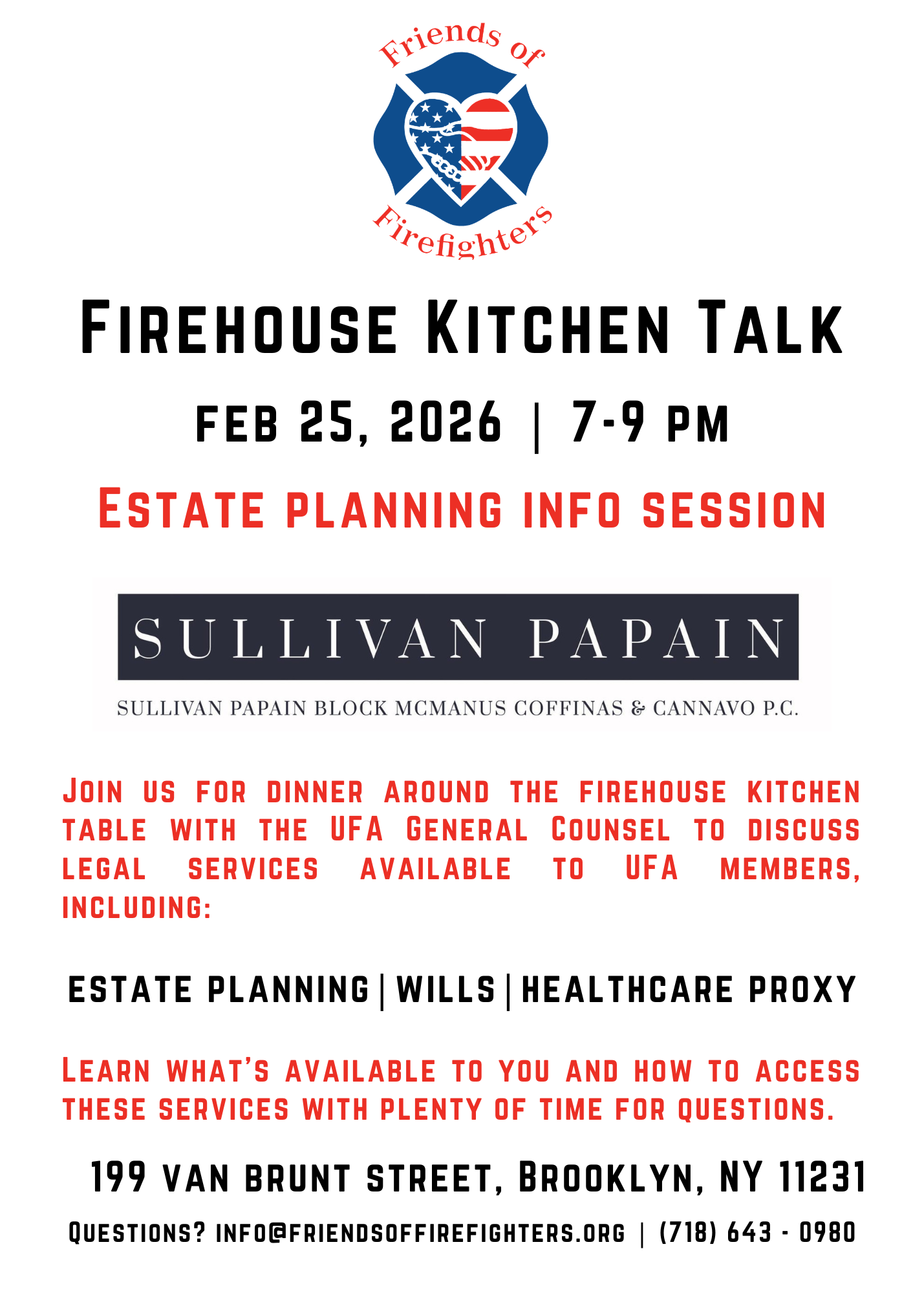 Firehouse Kitchen Talk with Sullivan Papain