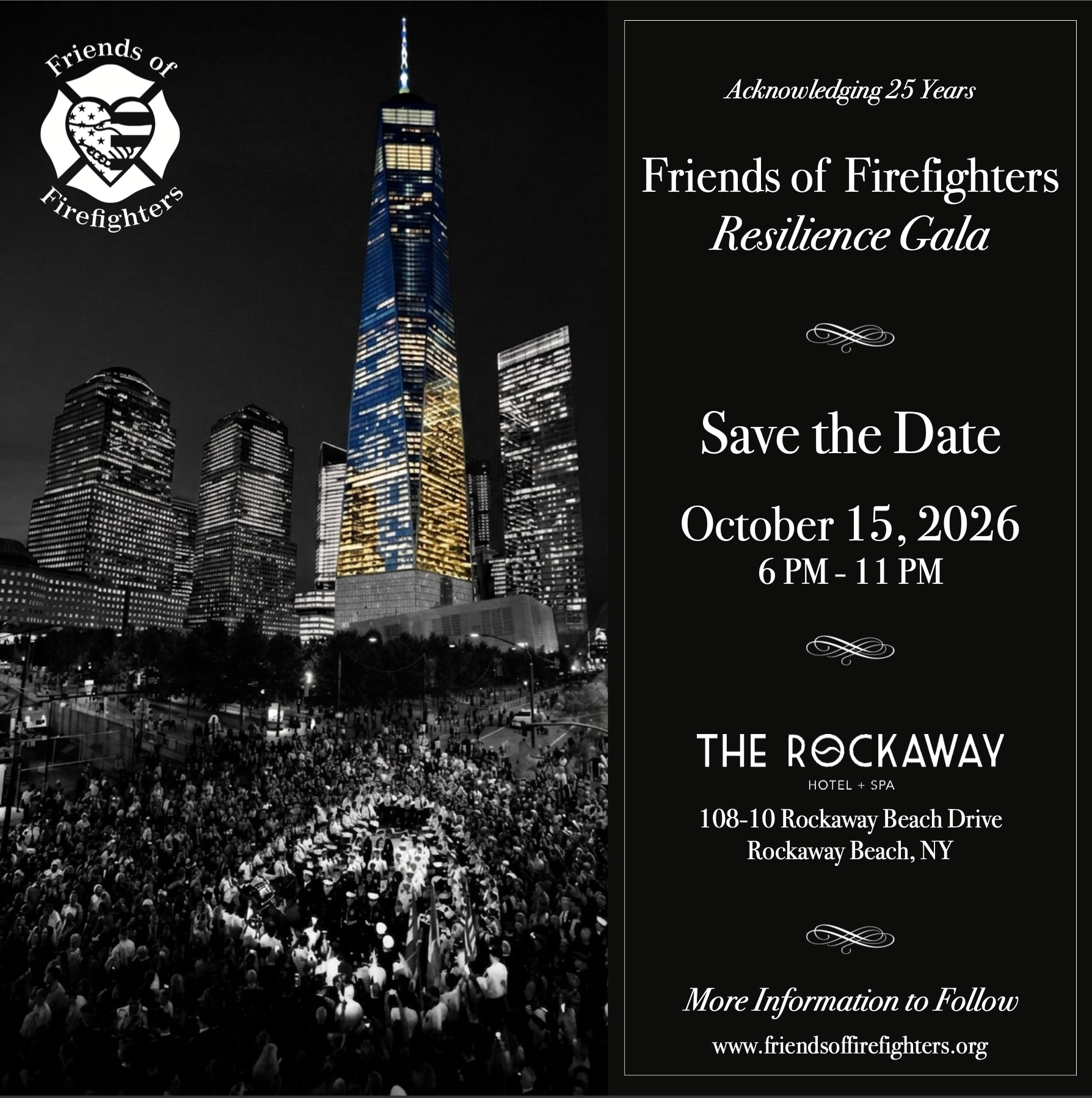 Friends of Firefighters 2026 Resilience Gala