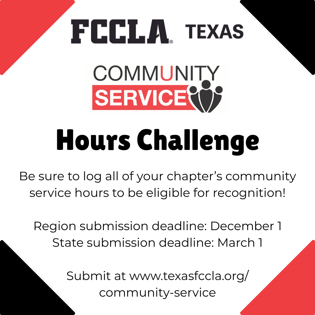 Community Service — Texas FCCLA