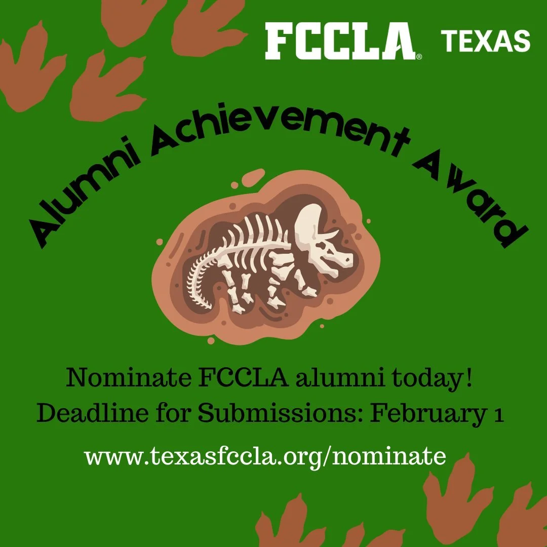 Know an outstanding alumni? Make sure to nominate them for the Alumni Achievement Award before February 1!