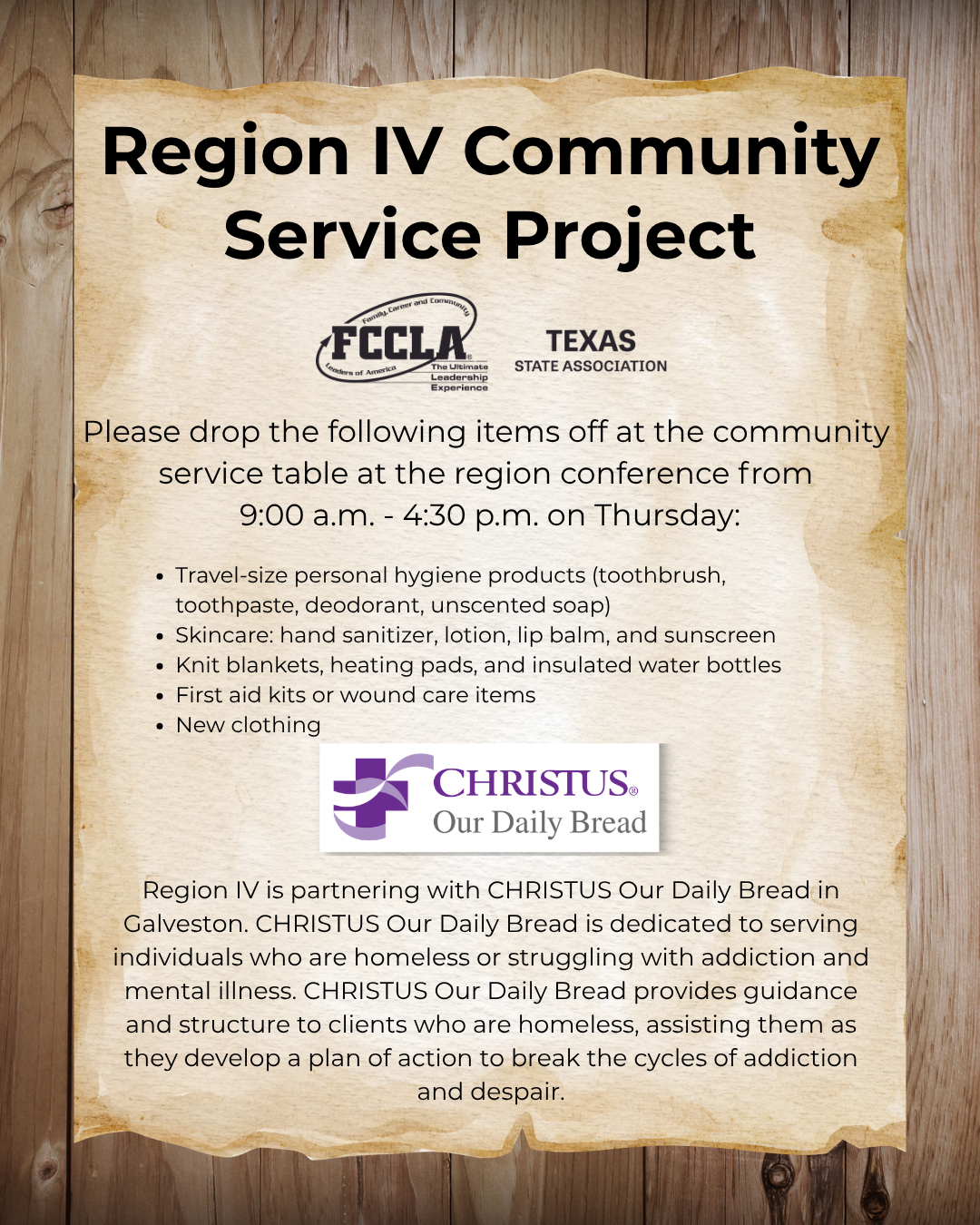 Region IV Community Service Project Graphic.png