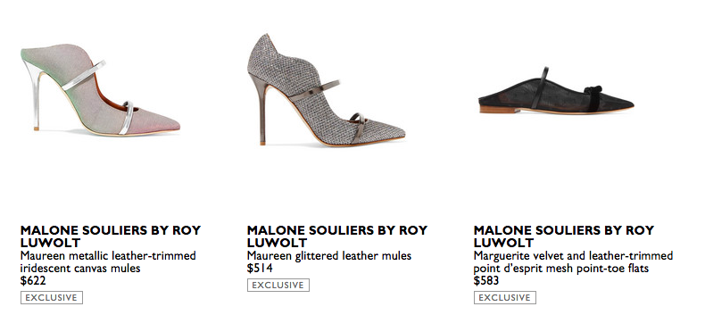 ルブタン、マノロブラニク に次ぐ、今一番勢いのあるシューブランド、Malone Souliers (マロンスリアーズ)! 