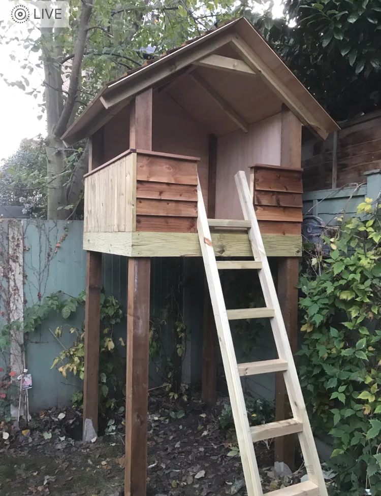 Treehouse construction - Poole & Bournemouth Decking Company.jpeg