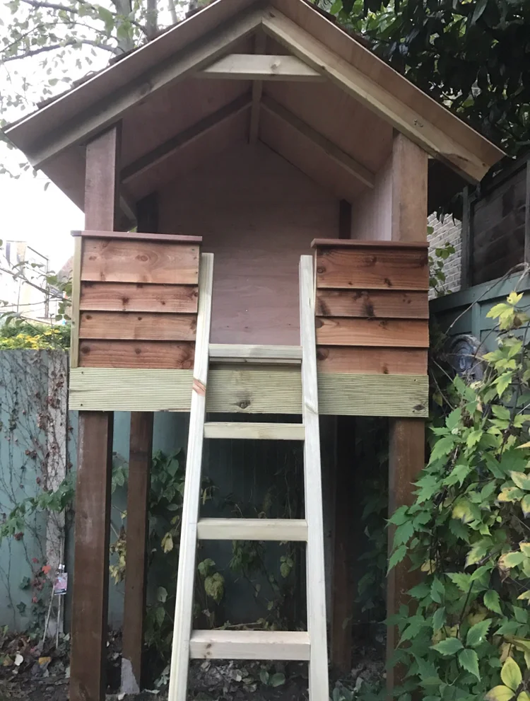 Treehouse construction - Poole & Bournemouth Decking Company