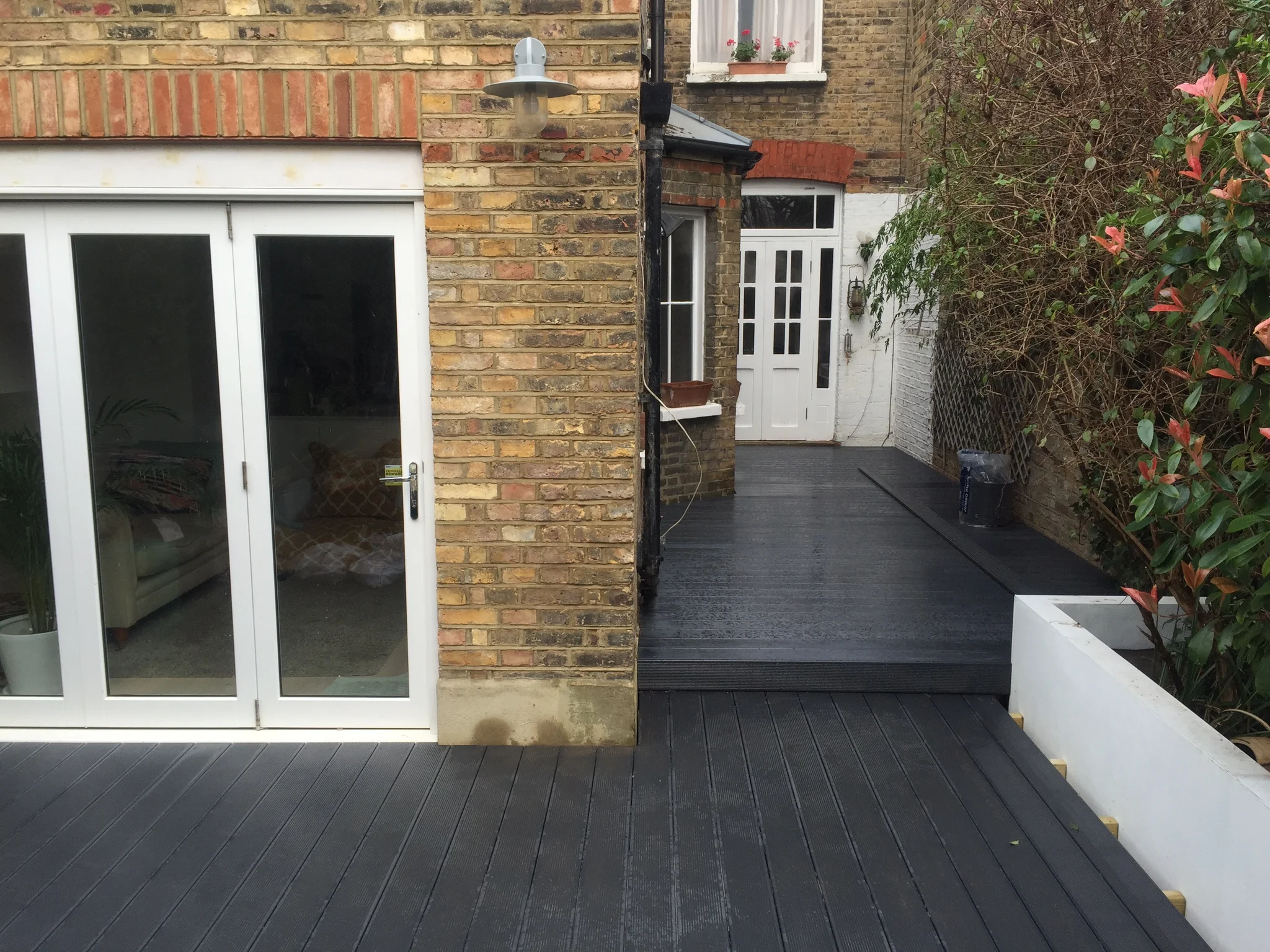 COMPLETED - RAISED & DECKED SIDE RETURN