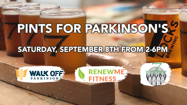 Join Us at Pints for Parkinson's! September 8 at 7