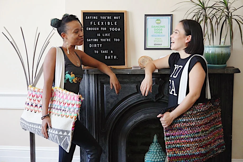Photo: @leeannritchphotograph Yogis: @junekatasana & @uni_aka!jamilah