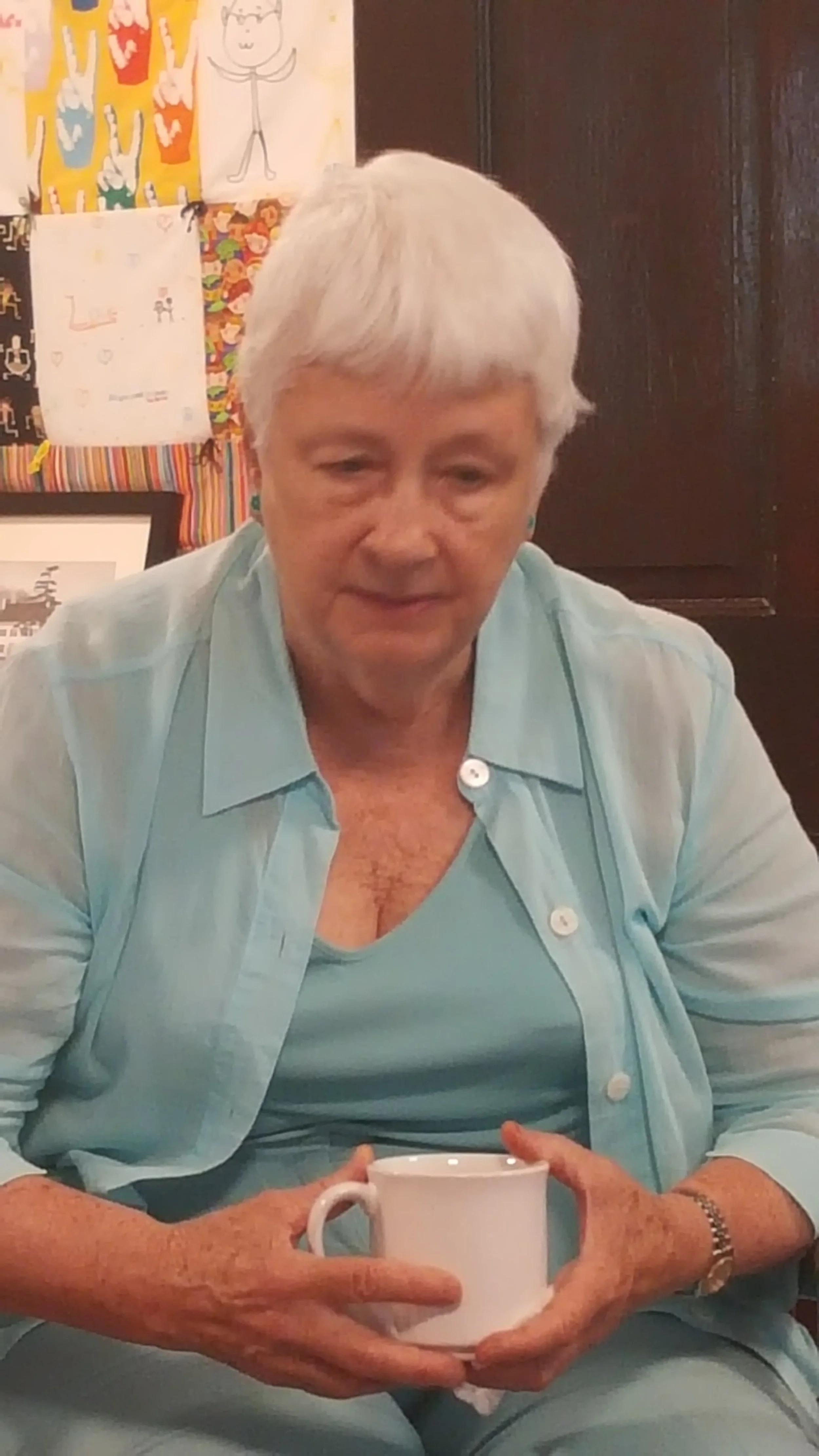 Janet, a life long Quaker, spoke of the power of her silent prayer.