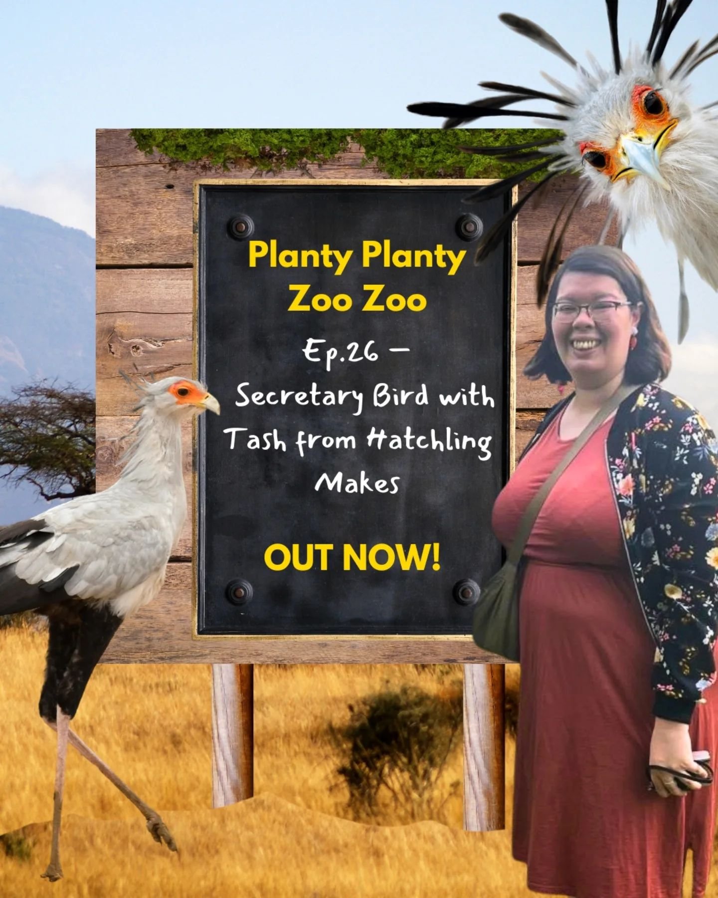 🎙️New Episode Out Now!🎙️

In this episode, we're joined by Tash from @hatchlingmakes to chat all things small business, and how art can be used to fly the flag for underappreciated and obscure endangered animals! We also chat about the absolutely g