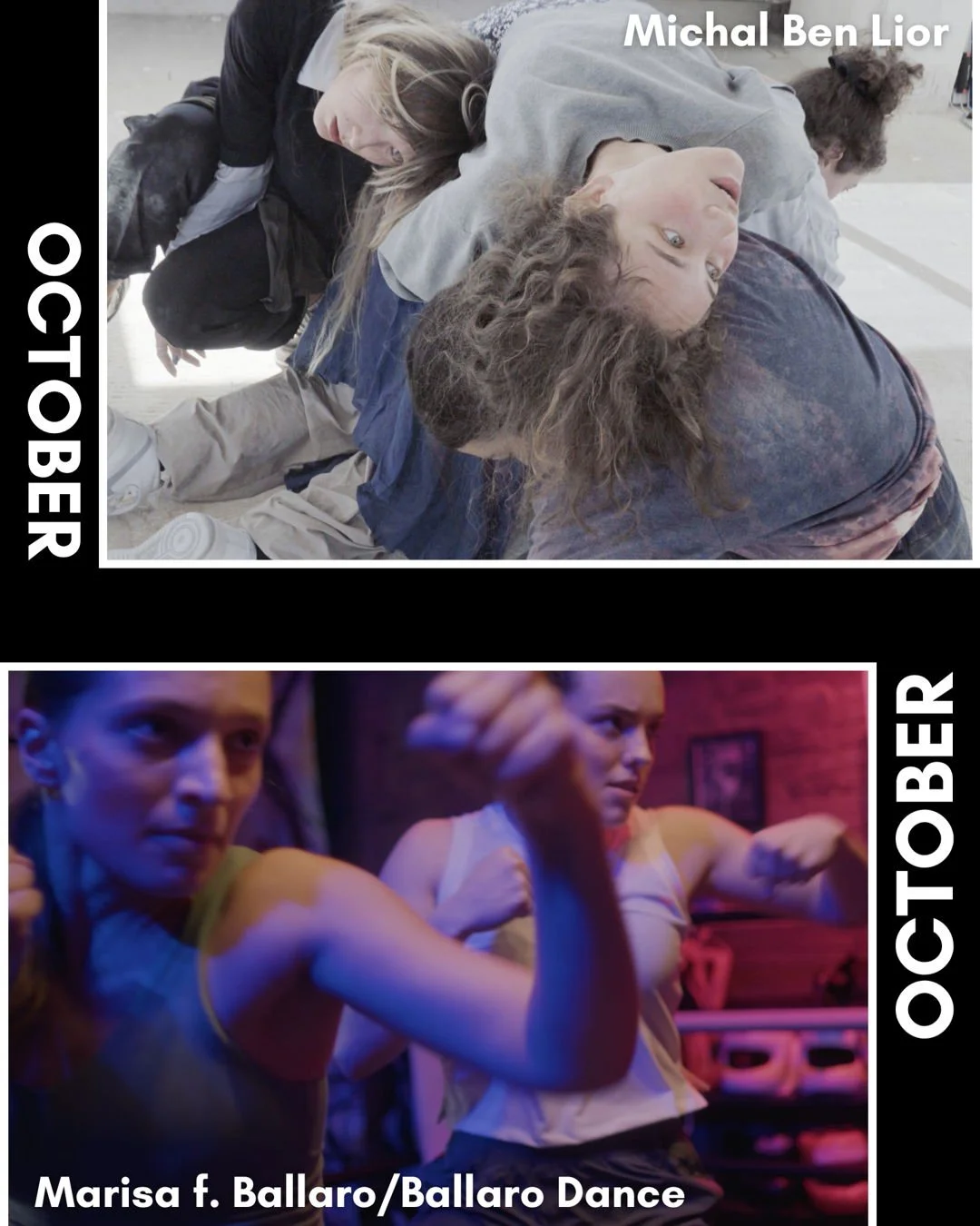 THIS WEEKEND: Take Root Presents Marisa f. Ballaro/Ballaro Dance | Michal Ben Lior. Join us for an evening of exciting and thought-provoking dance. October 17th &amp; 18th at 8:00 PM. Ticket link in bio. 

@ballaro_dance @michalbenlior

#dance #dance