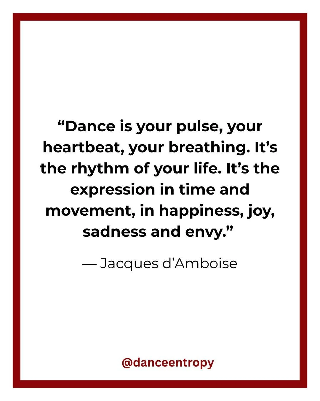 Happy Monday! Did you know that Jacques d'Amboise (1934-2021) danced in 24 original roles for George Balanchine, and choreographed 17 different ballets for the New York City Ballet over the course of his career? Now that's motivated!

#dance #dancequ