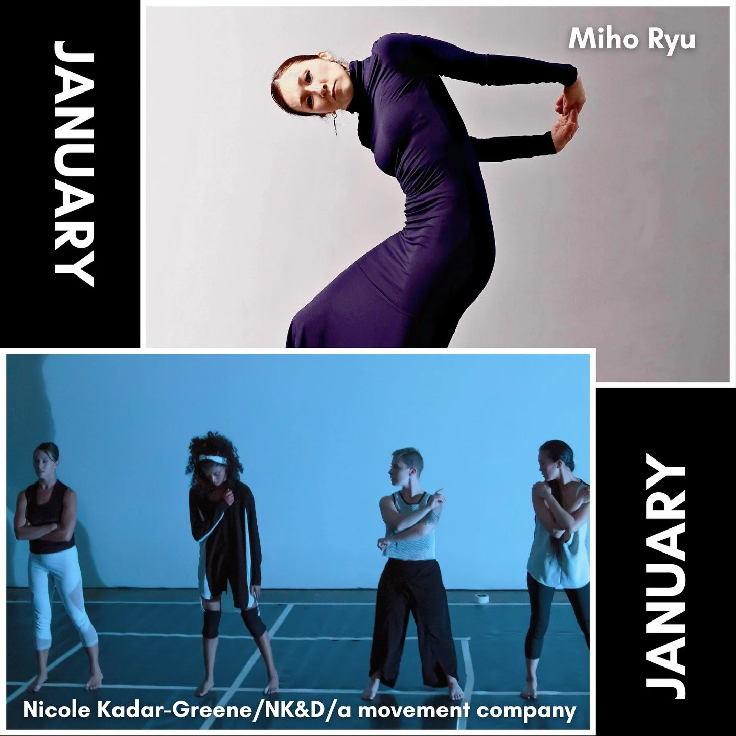 Join us for Take Root next weekend, January 23rd-24th at 8:00 PM, featuring Miho Ryu and Nicole Kadar-Greene/NK&amp;D/a movement company. Ticket link in bio!

#dance #dancer #performance #danceperformance #moderndance #contemporarydance #show #modern