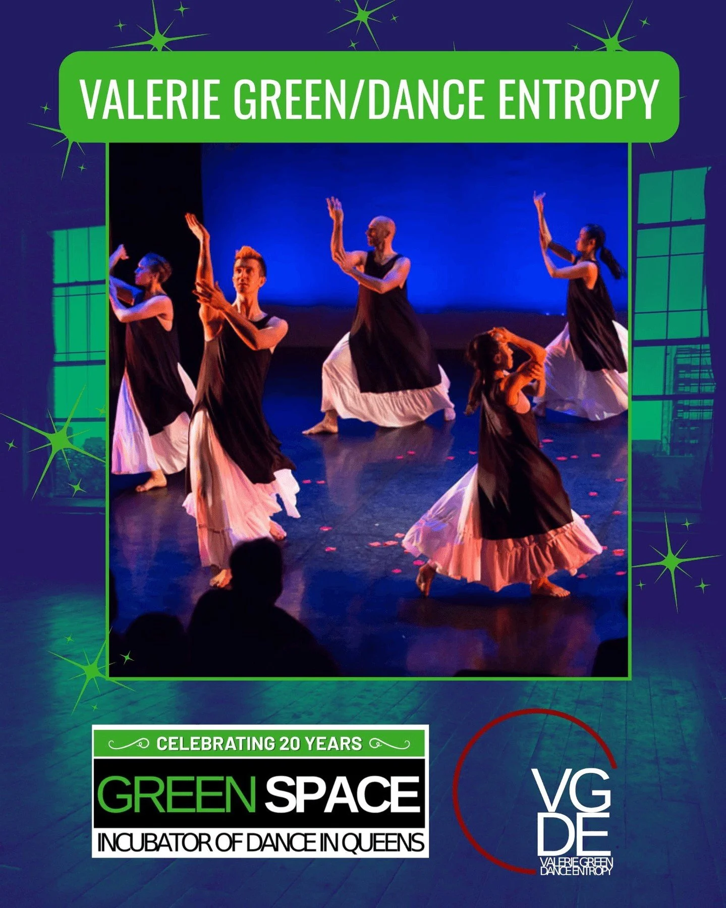 Valerie Green/Dance Entropy will be performing repertory excerpts at the Emerald Gala on Thursday, March 5th. Join us in celebrating the 20th Anniversary of VG/DE's home studio, Green Space - ticket link in bio.
Photo by: Eric Bandiero