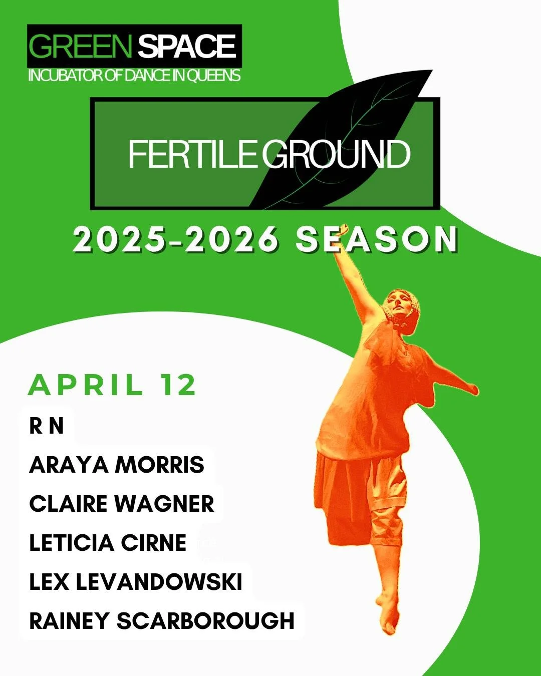 Can you believe April is already here? Join us for the next Fertile Ground: New Work Showcase in two weeks, on April 12th! Ticket link in bio!