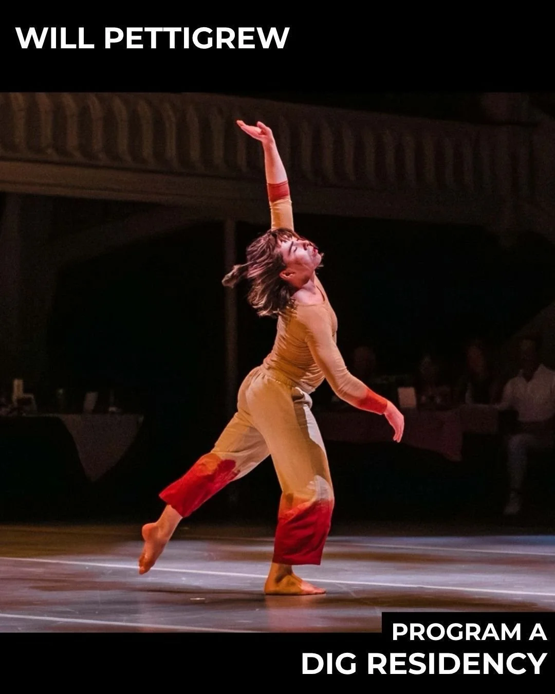 Take Root Presents: DIG Residency - Choreographer Spotlight

Will Pettigrew (they/them) is a dancer, choreographer, and mime from Maplewood, New Jersey, currently based in Brooklyn. A background in competitive gymnastics fostered an early love of mov