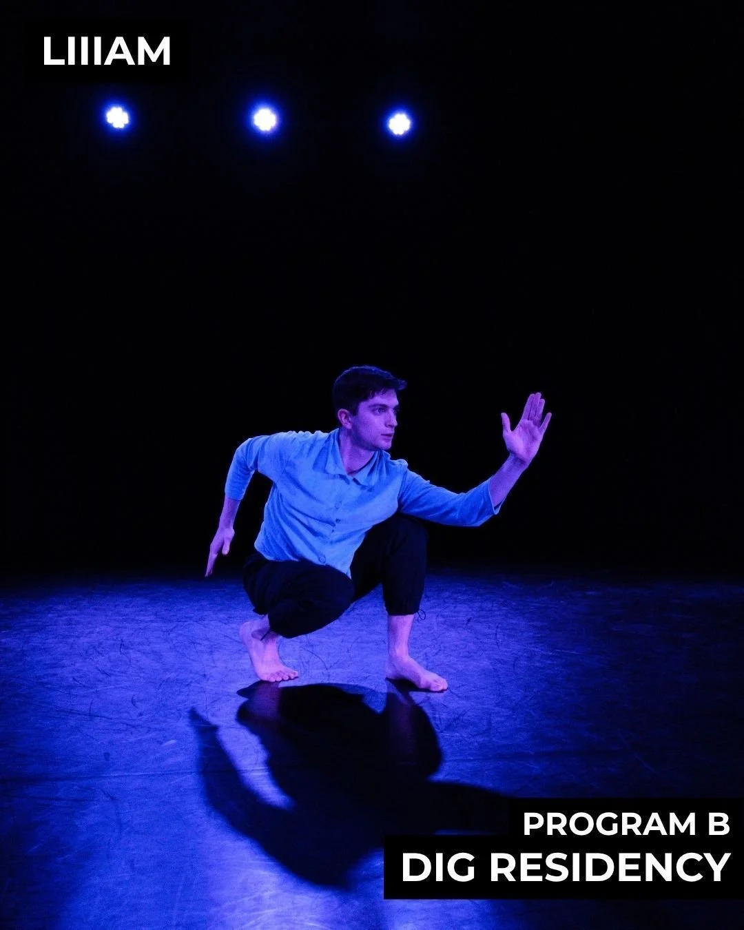 Take Root: DIG Residency - Choreographer Spotlight

Liiiam is a dance artist and sound creative based out of Brooklyn, NY. His artistic practice roots itself in &ldquo;stutter/dancing&rdquo;, a movement exploration that weaves the deeply embodied exp