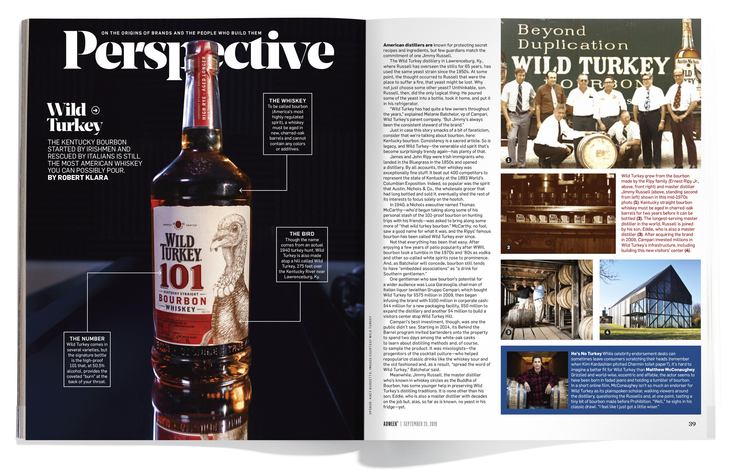   Adweek    How a Famous Kentucky Bourbon Became Wild Turkey—On a Hunt  