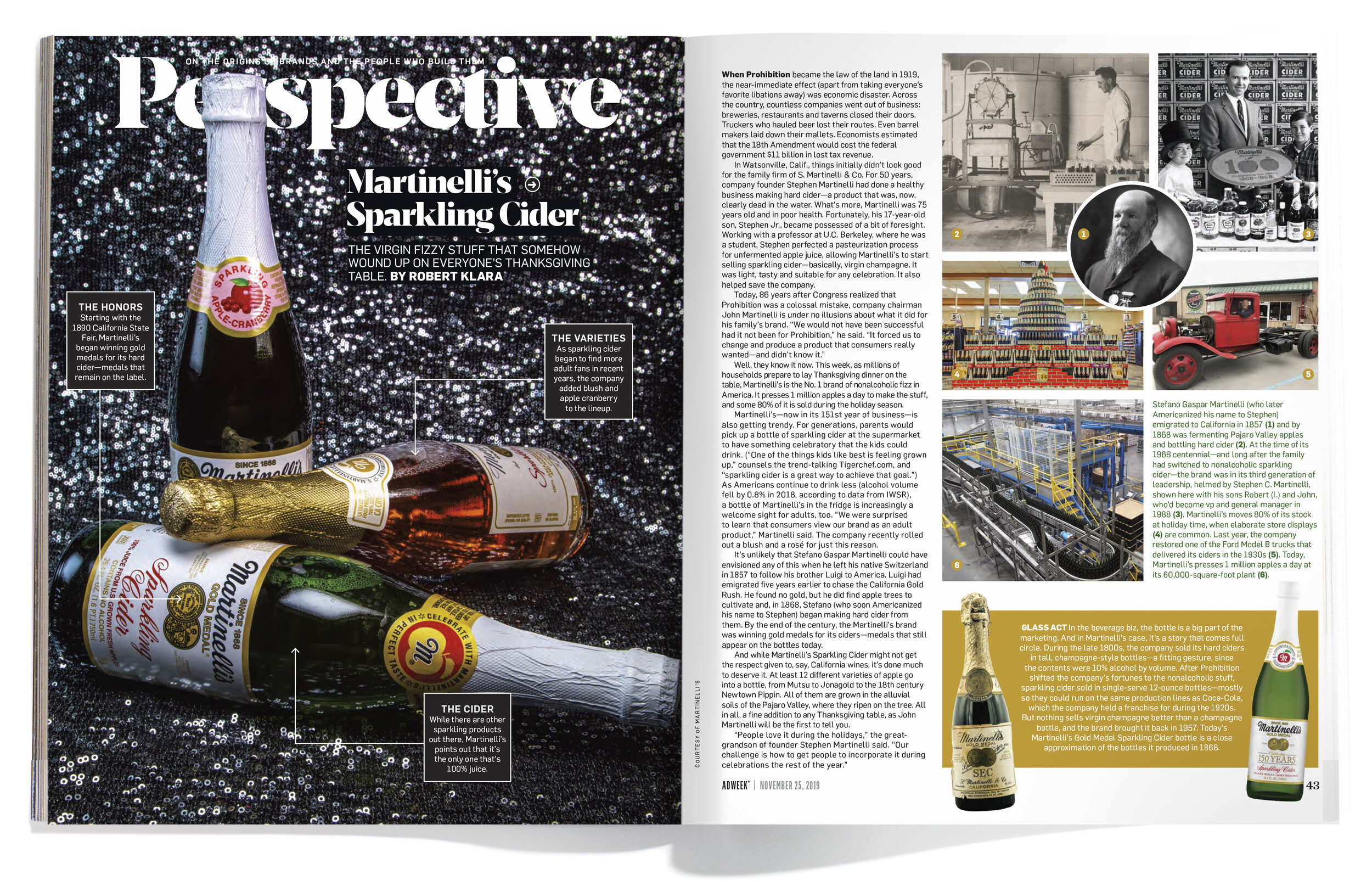   Adweek    You Can Thank Prohibition for Martinelli’s Sparkling Cider.     