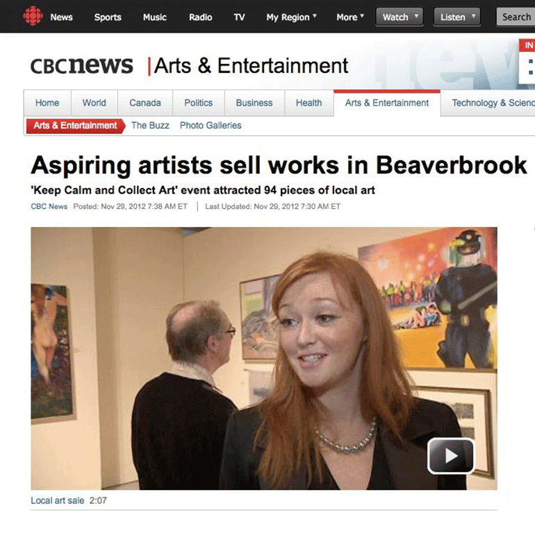 Beaverbrook Members Art Exhibition 2012