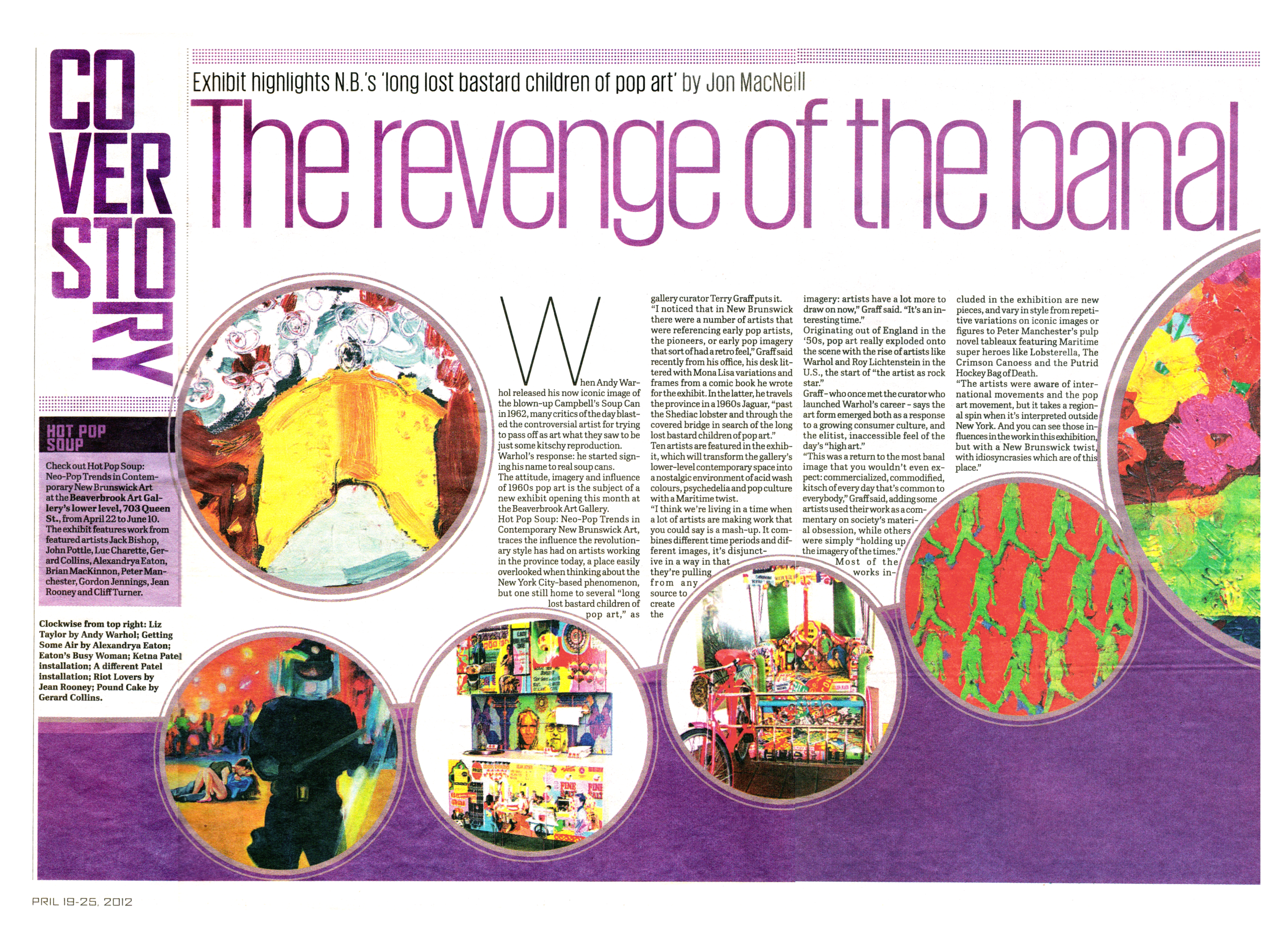 Rooney Pop Art News Coverage  2012