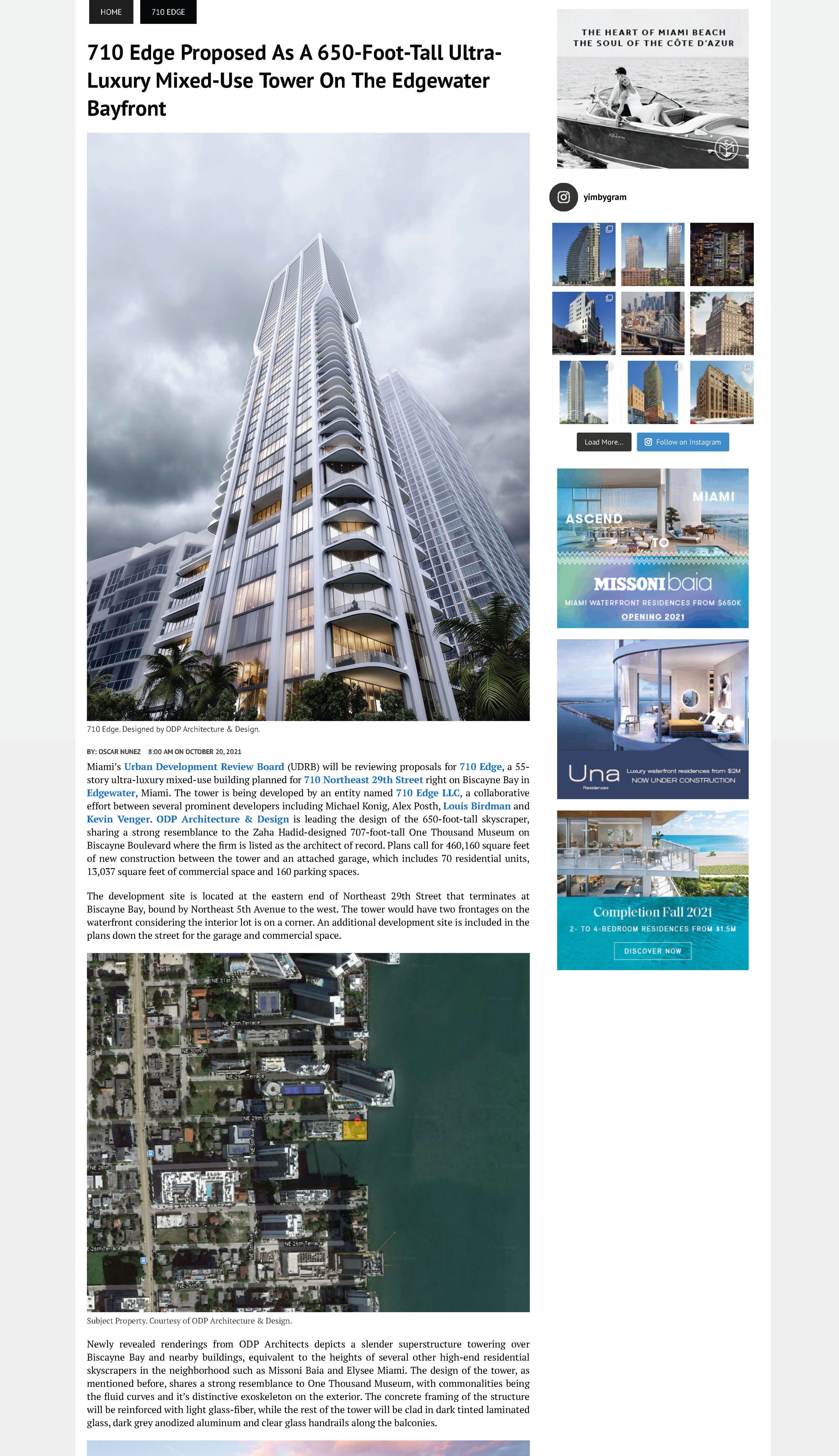 710 Edge Proposed As A 650-Foot-Tall Ultra-Luxury Mixed-Use Tower On The Edgewater Bayfront - Florid.jpg