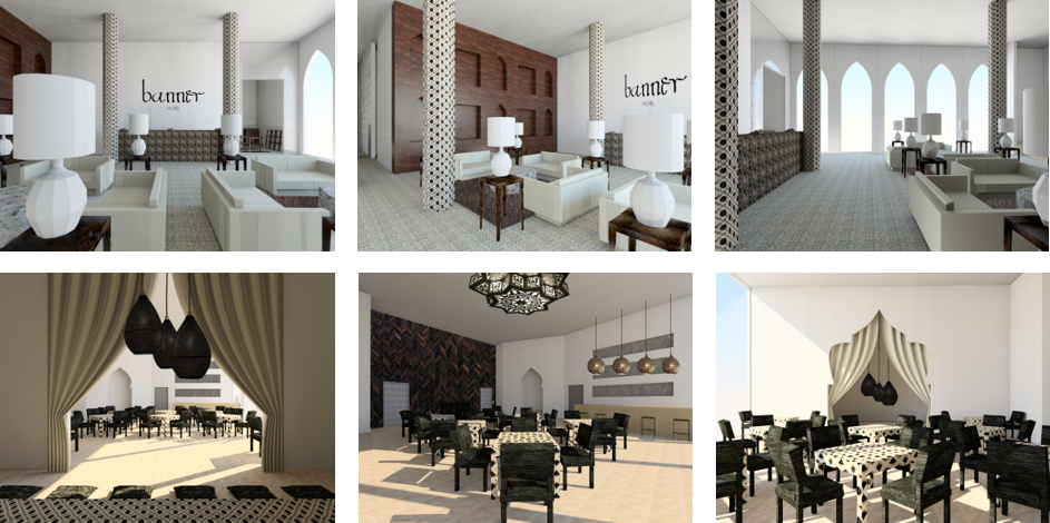 FIRST FLOOR RENDERINGS