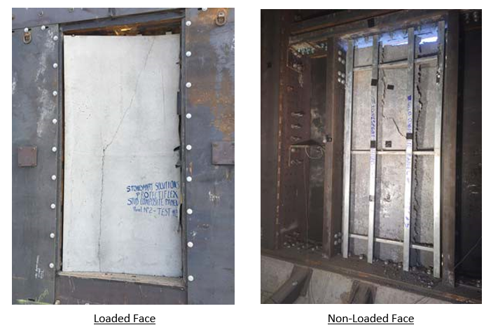 Figure 4. Post‐Test Photos of Test 3