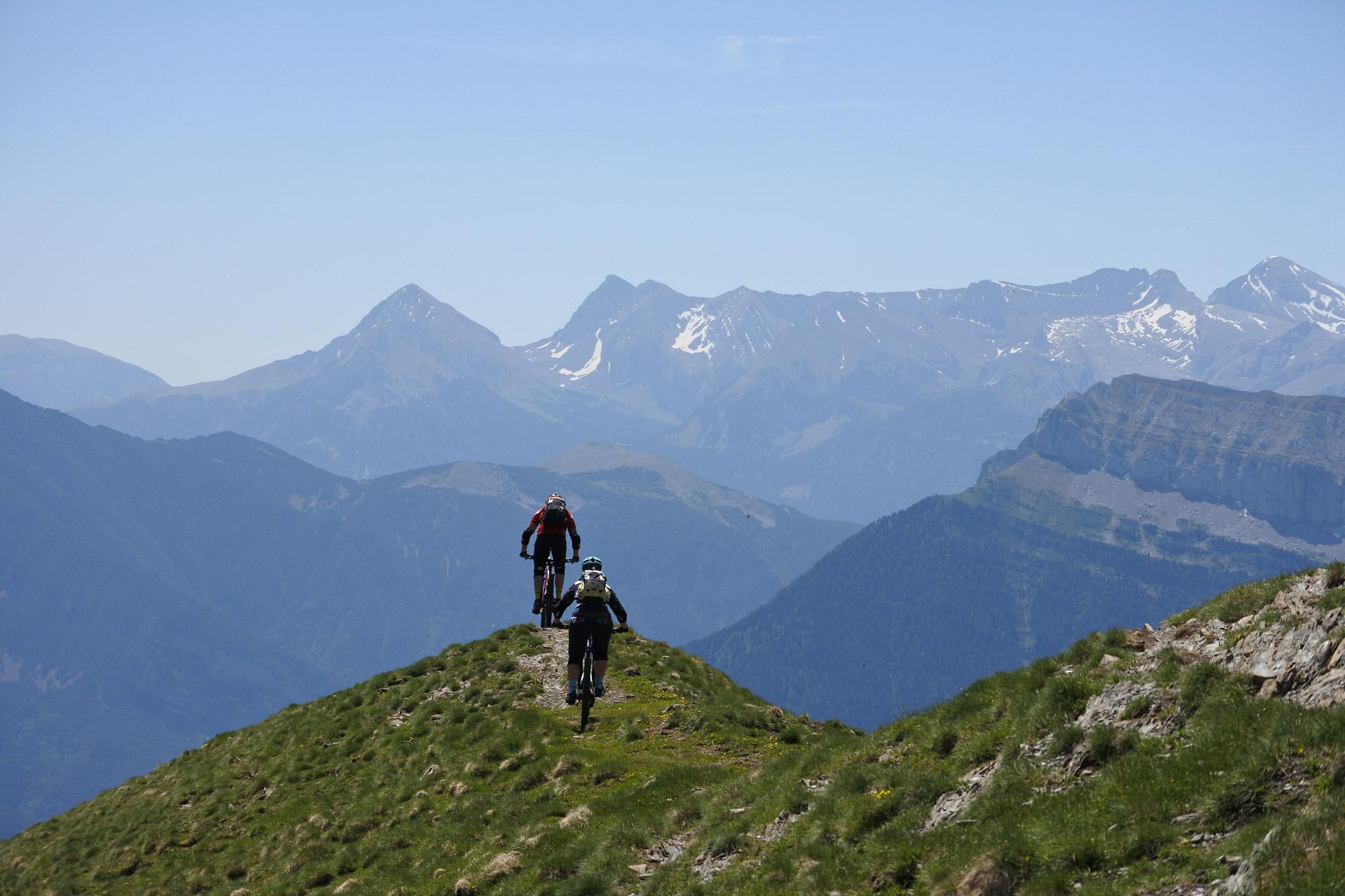 The joy of being a mountain bike guide in Ainsa, Zona Zero