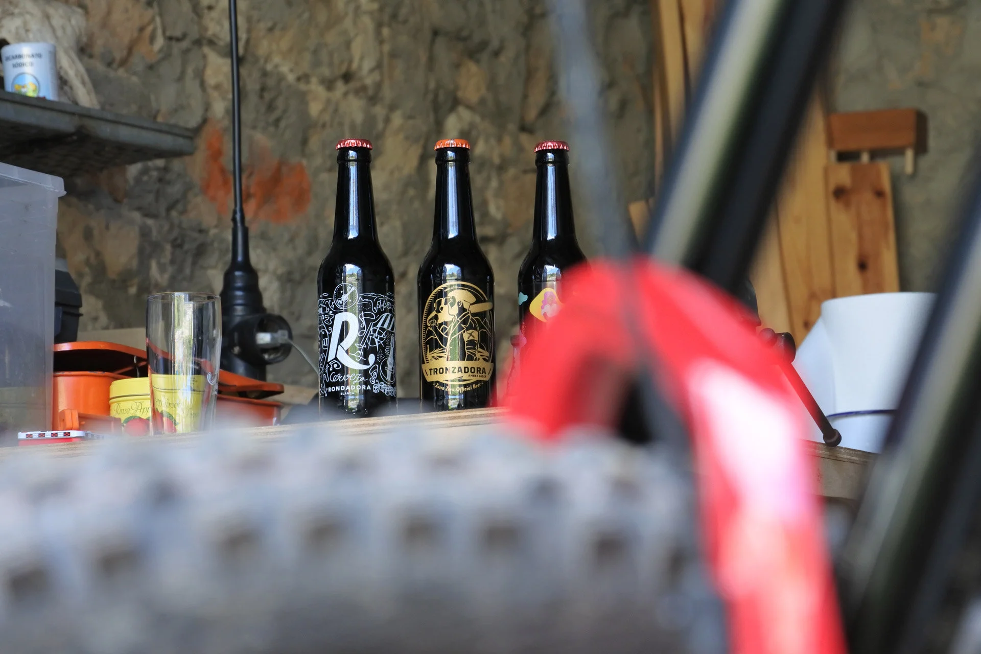 Support your local business NOW! Drink Rondadora beer.