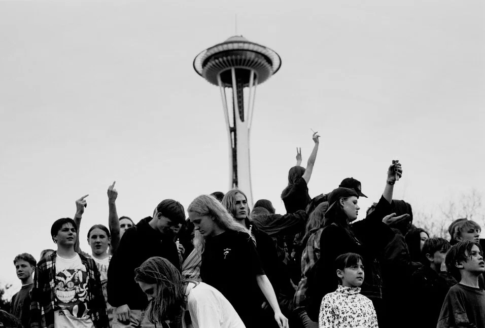 Cobain vigil, Seattle 1994
