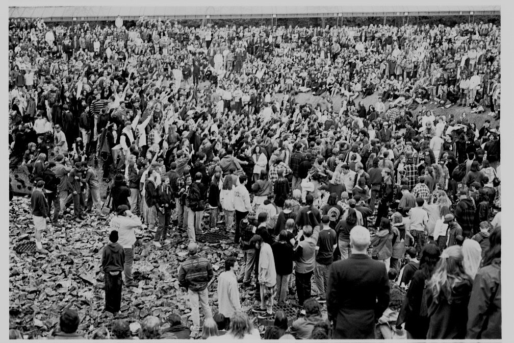 Cobain vigil, Seattle 1994