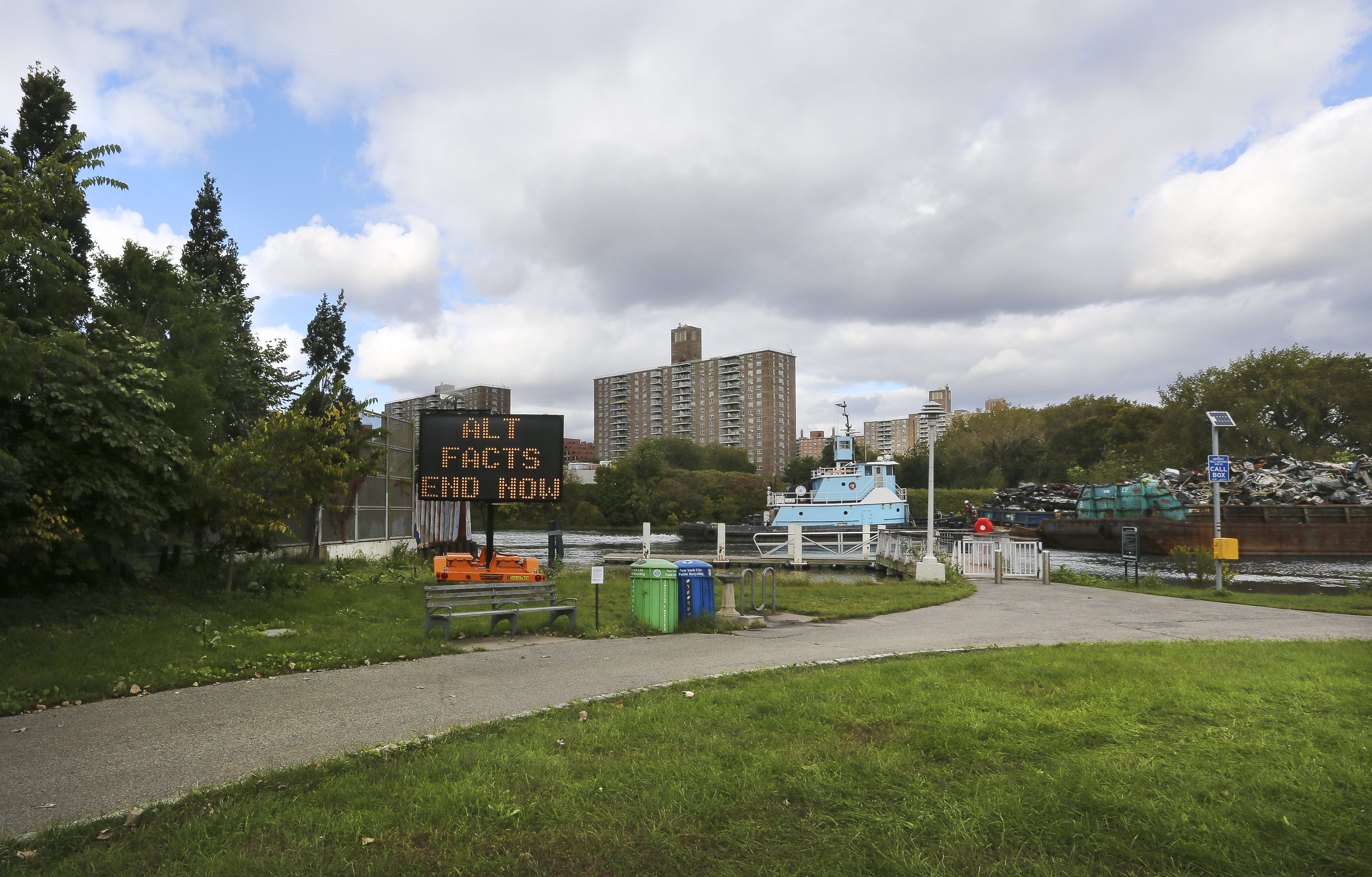Hunts Point Riverside Park, Bronx, NY