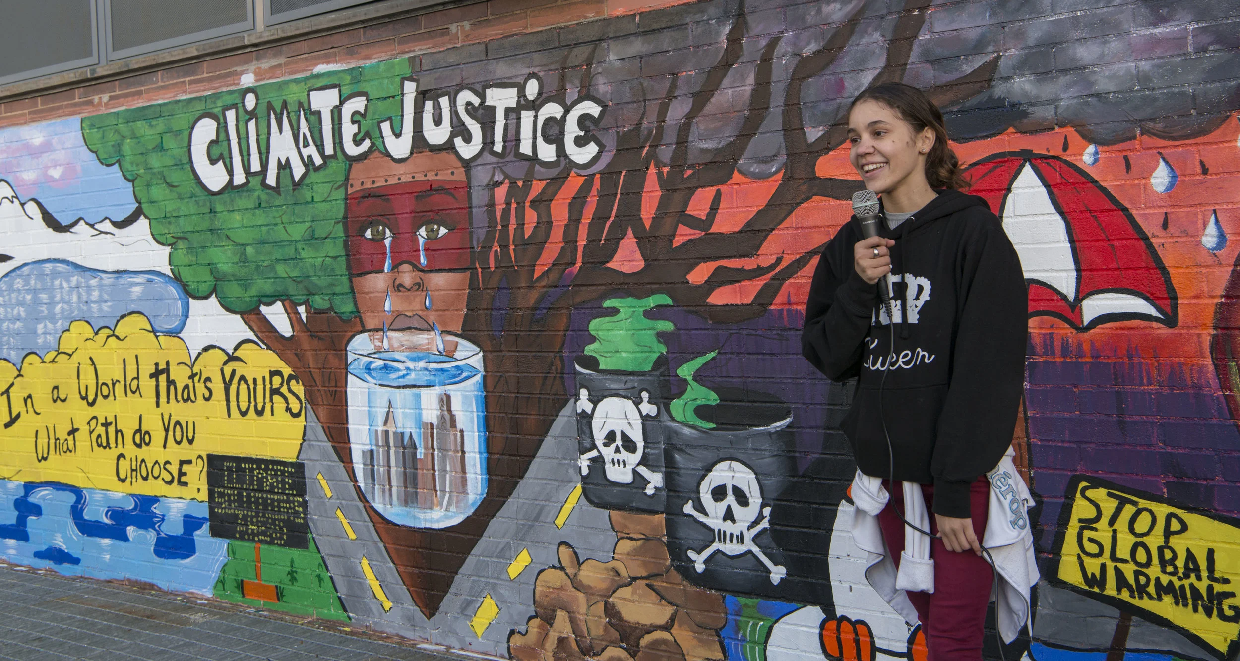 Climate Mural Dedication