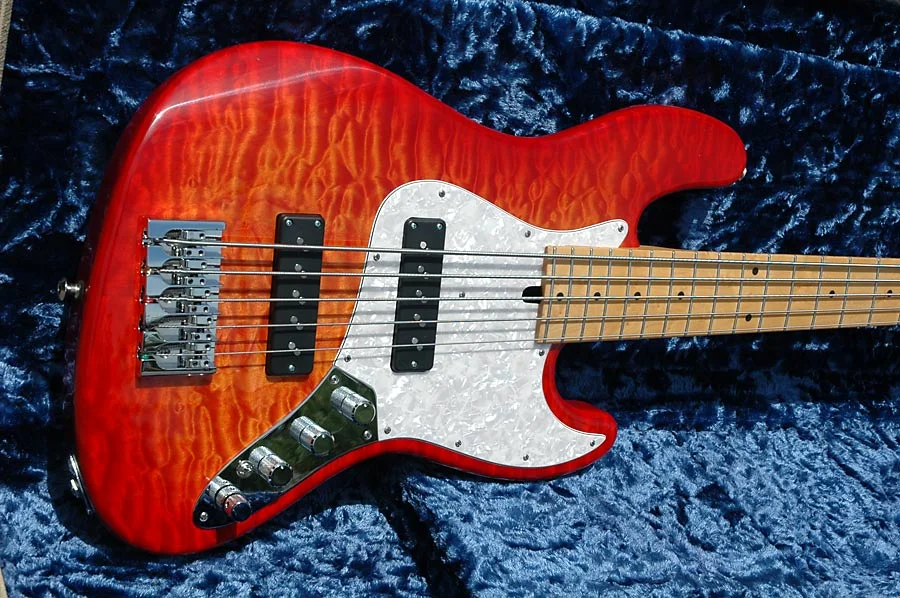 TC5 in Cherry Burst with 5A Top