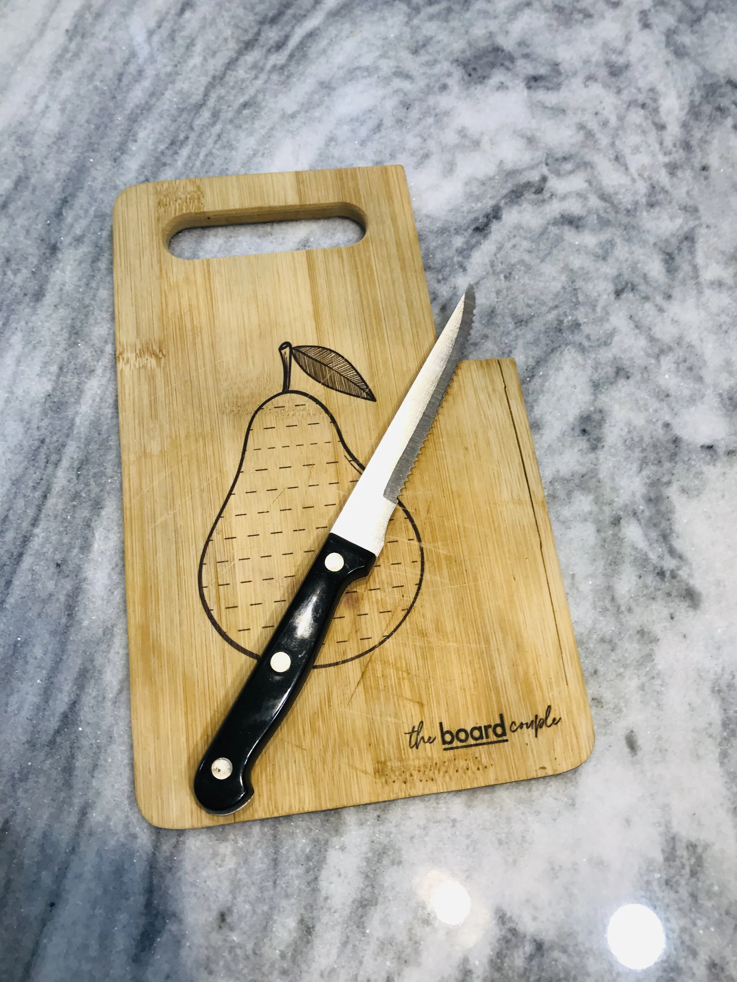 Official TBC Pear Cutting Board 