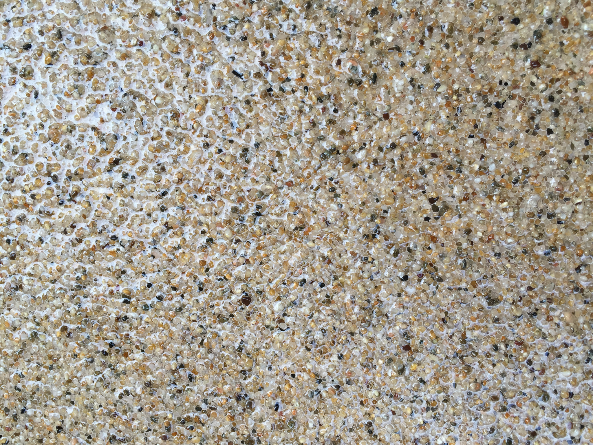 Monterey Washed Sand in Pacific Polymers Coating