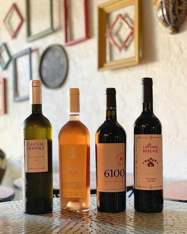 25% off all bottles of wine, from Lebanon, Armenia, Morocco, and beyond! Open for takeout and delivery, 4pm-10.
.
.
.
#womenowned #womenownedbusiness #smallbusiness #greenrestaurant #pocowned #winetogo #wine #winelover #winetasting #moroccanwines #ar