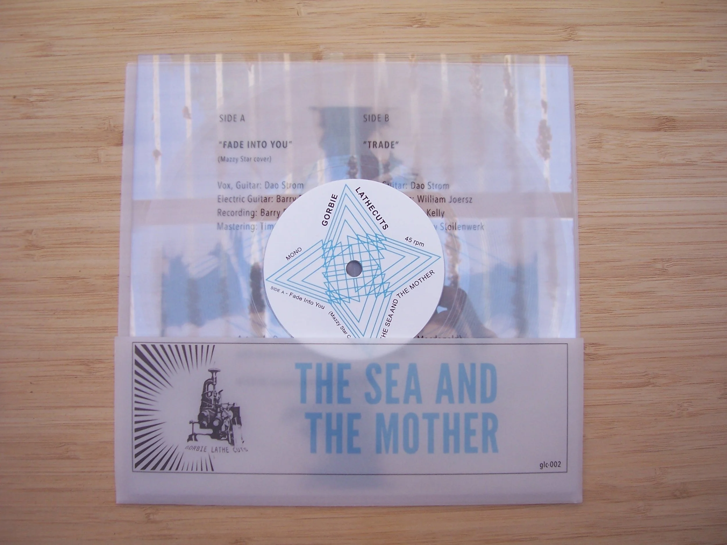 The Sea and the Mother / 8 inch square lathe cut