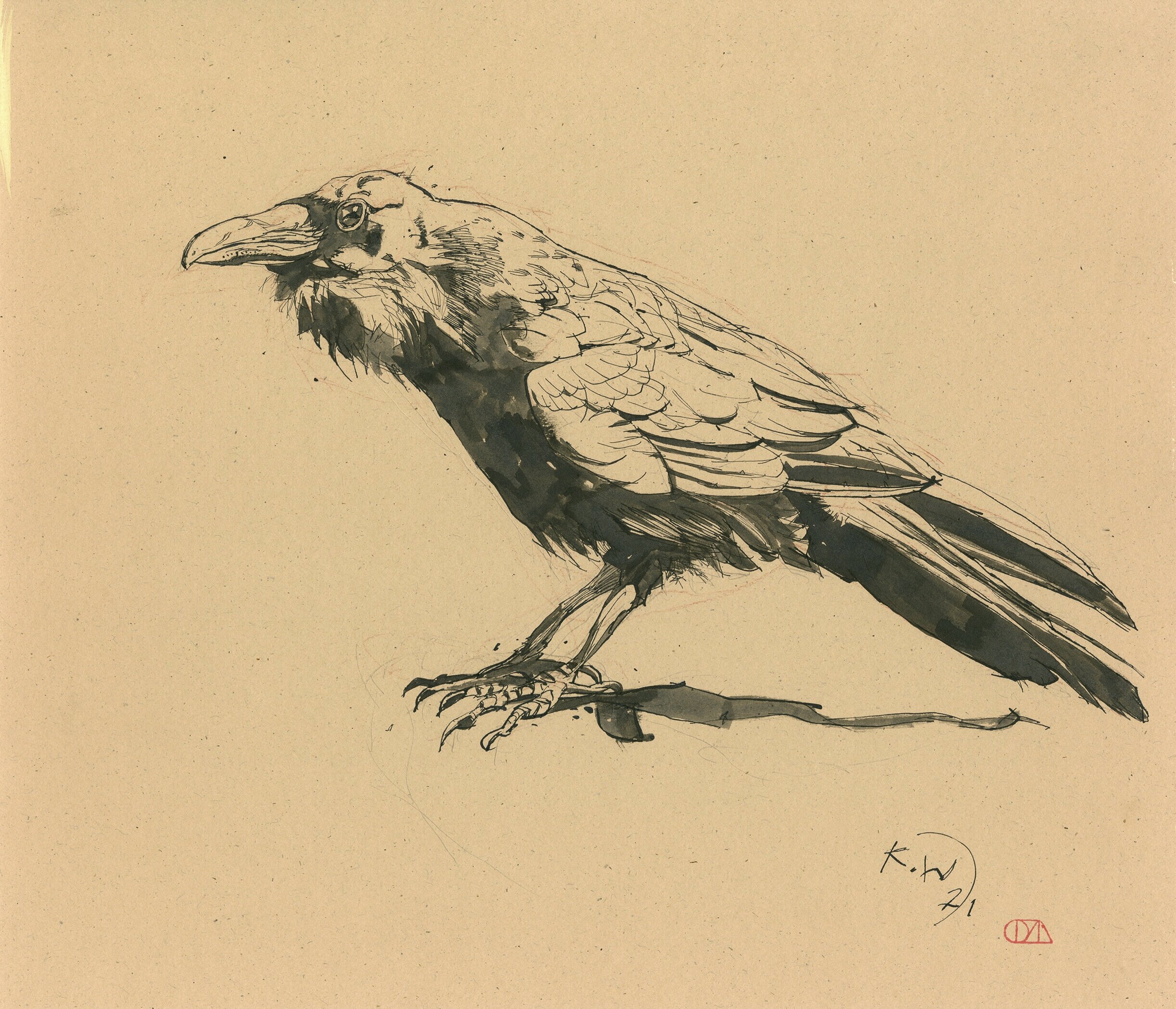 RAKUGAKI CROW