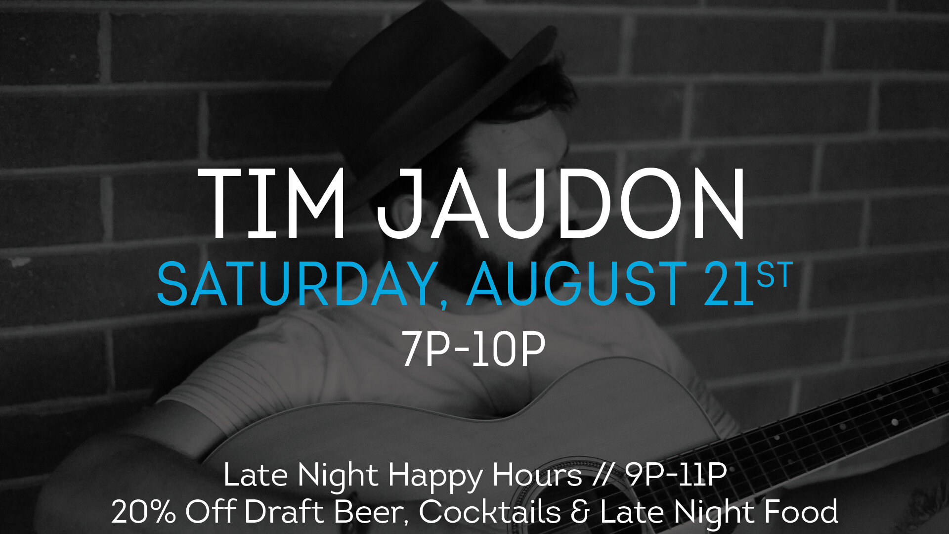 Live Music // Tim Jaudon