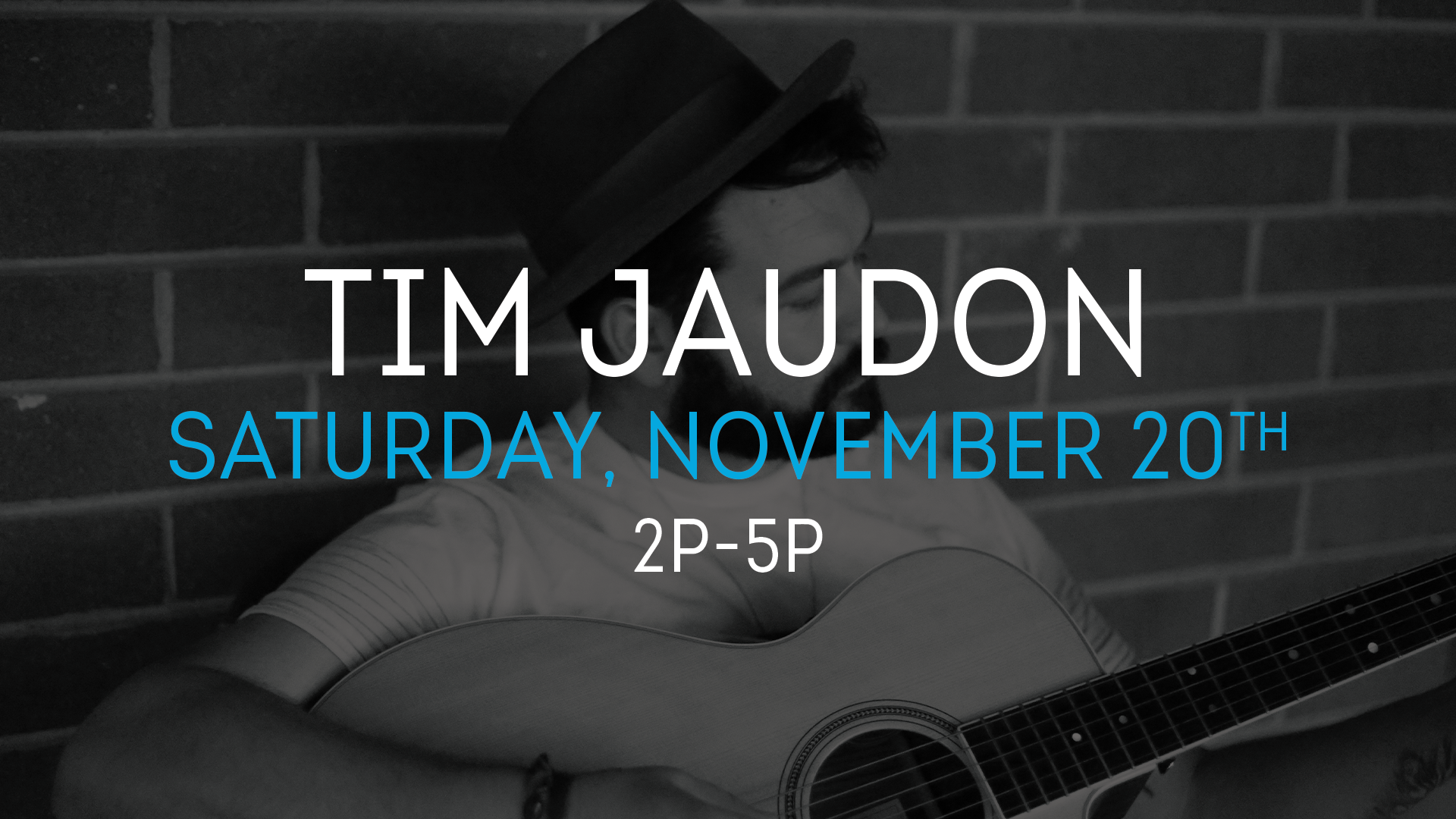 Live Music // Tim Jaudon
